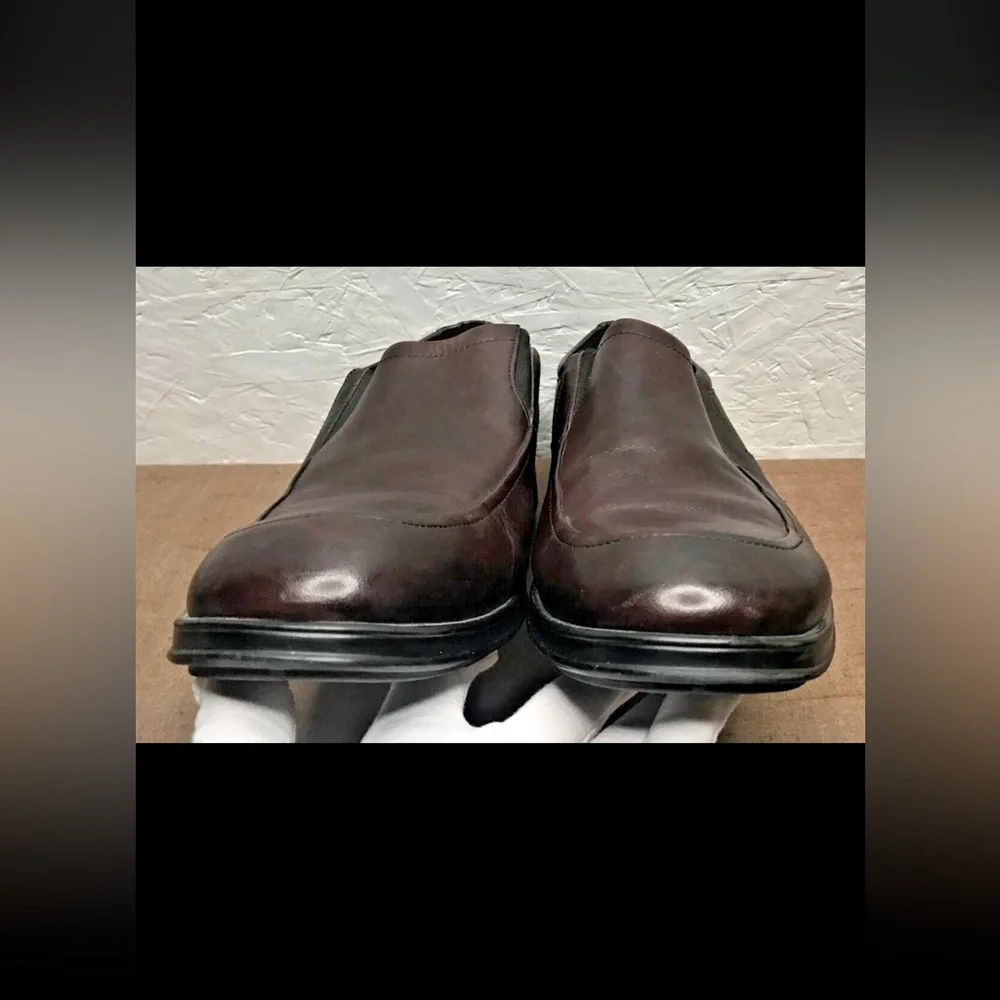 Rockport AdiPrene Men's Loafers Brown Leather Slip-On Casual Dress Size 13M